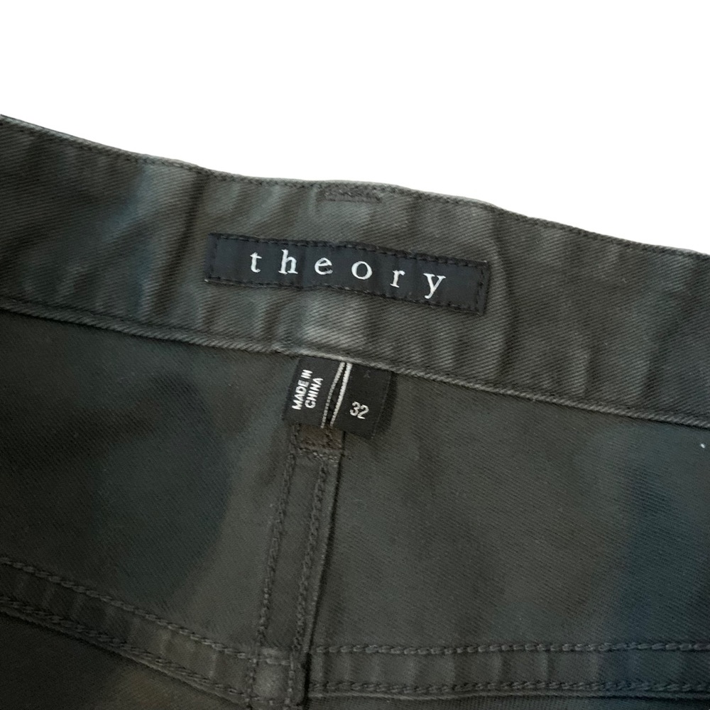 THEORY Button Fly Raffi Slim Fit Jeans Mens 32 Waist 3545 - Picture 4 of 8